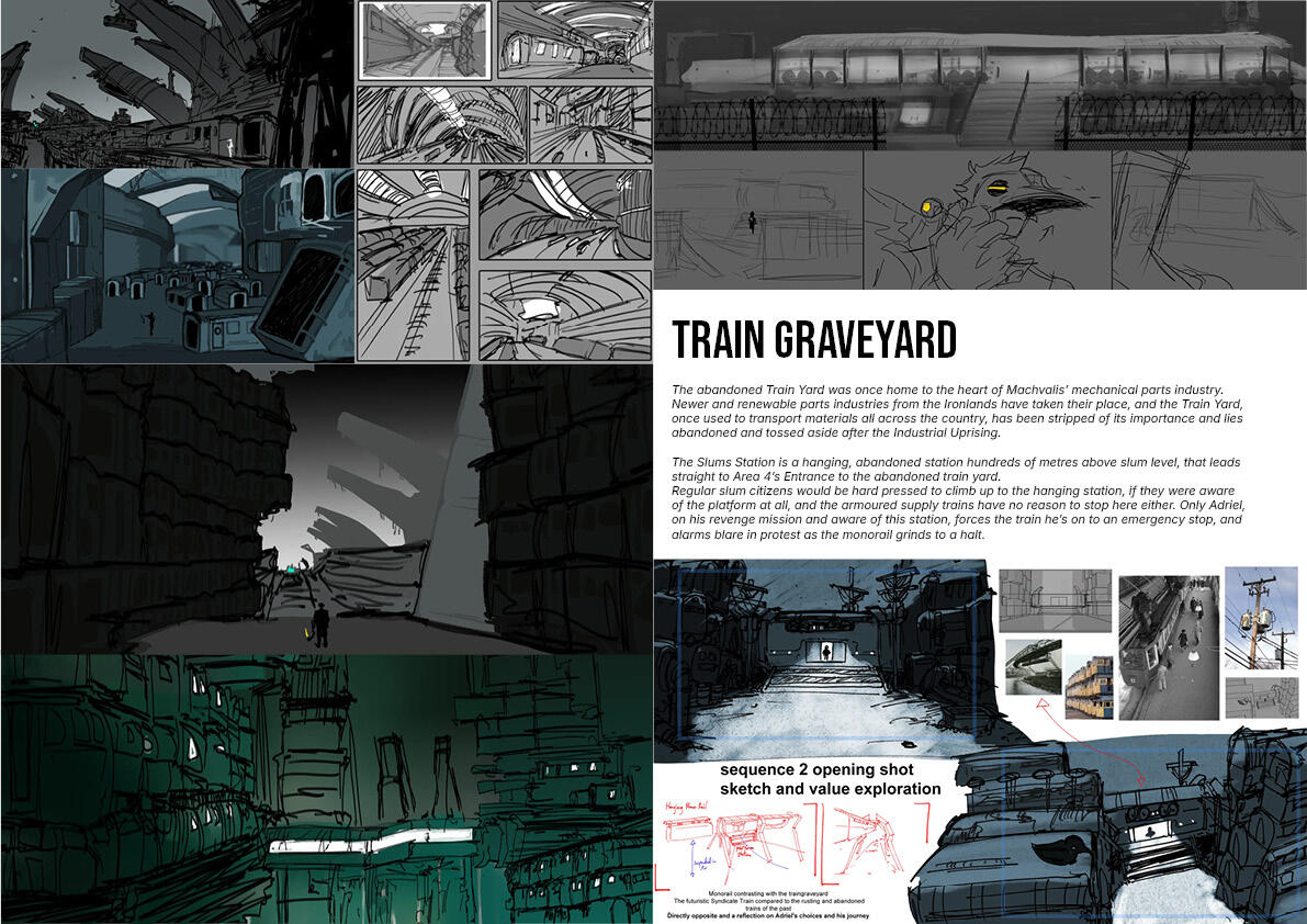 Train Graveyard